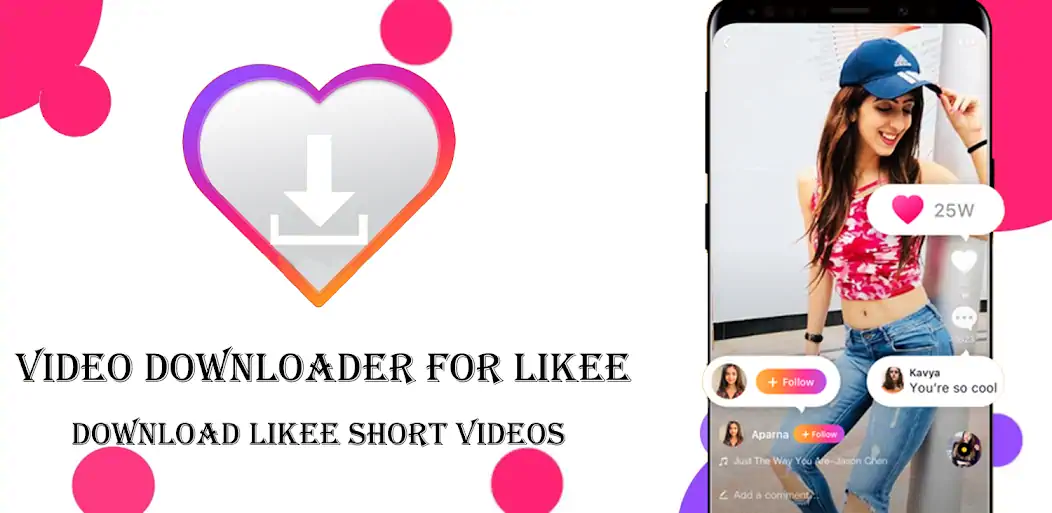 Скачать Video Downloader for Likee [Премиум версия] на Андроид