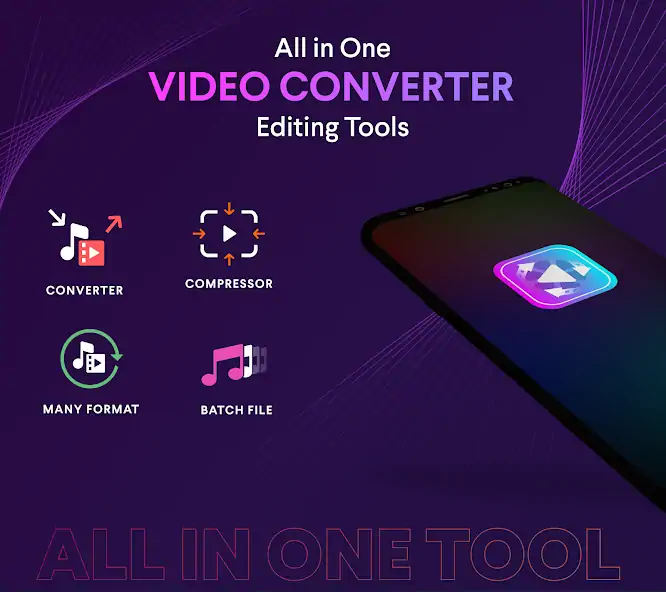 Скачать Video Converter & Compressor [Разблокированная версия] на Андроид