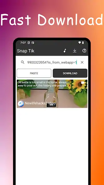 Скачать SnapTik: No Watermark Download [Премиум версия] на Андроид