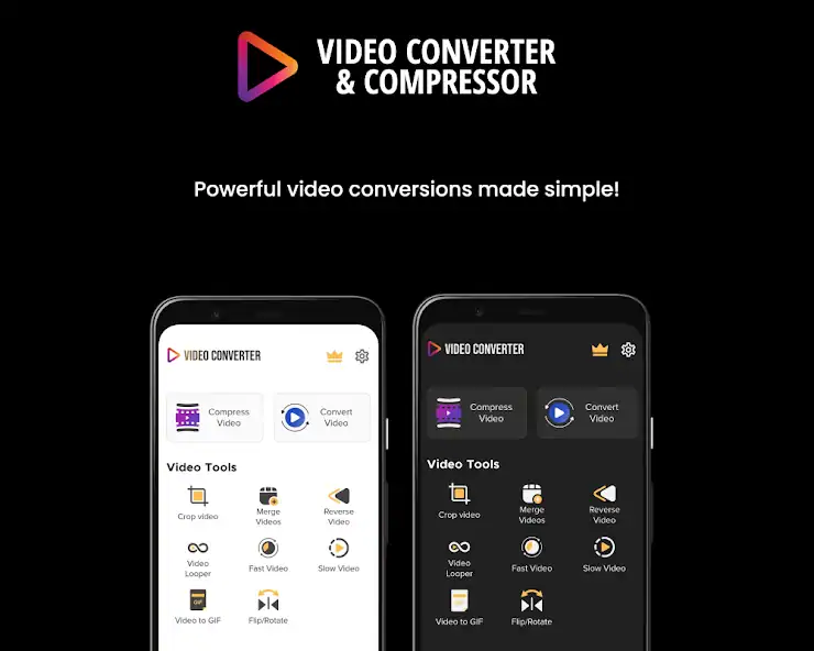 Скачать Video Converter, Compressor [Премиум версия] на Андроид
