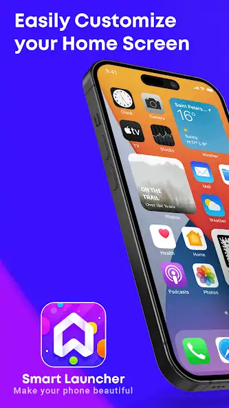 Скачать iOS Launcher - iphone Themes [Без рекламы] на Андроид