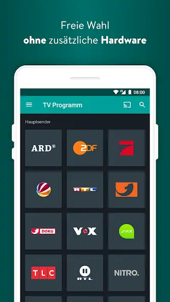 Скачать YouTV persönliche TV Mediathek [Без рекламы] на Андроид