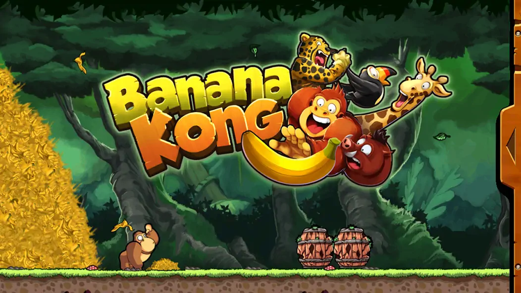 Скачать Banana Kong [MOD Бесконечные деньги] на Андроид
