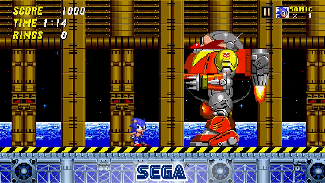 Скачать Sonic The Hedgehog 2 Classic [MOD Много монет] на Андроид