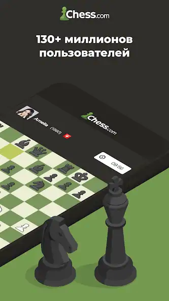 Скачать Шахматы · Играйте и учитесь [MOD Бесконечные монеты] на Андроид