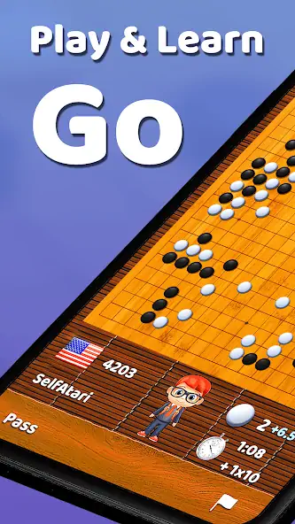 Скачать Go Game - BadukPop [MOD Много денег] на Андроид