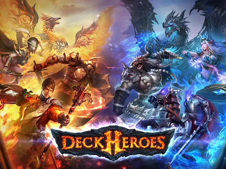 Скачать Deck Heroes: Legacy [MOD Много денег] на Андроид