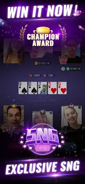 Скачать PokerGaga: Texas Holdem Live [MOD Бесконечные деньги] на Андроид