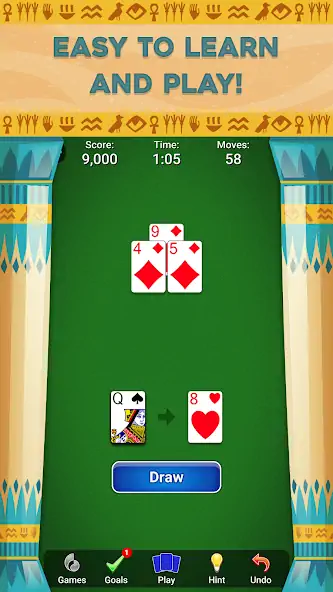 Скачать Pyramid Solitaire - Card Games [MOD Бесконечные деньги] на Андроид