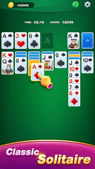 Скачать Solitaire-Lucky Poker [MOD Много денег] на Андроид
