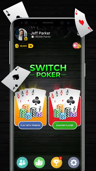 Скачать Switch Poker [MOD Много денег] на Андроид