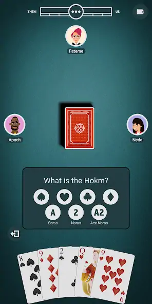 Скачать Hokm+ [MOD Много монет] на Андроид