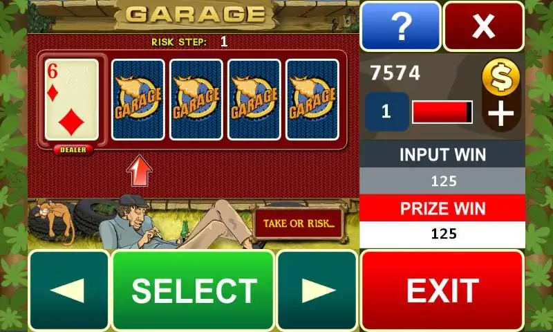 Скачать Garage slot machine [MOD Бесконечные монеты] на Андроид