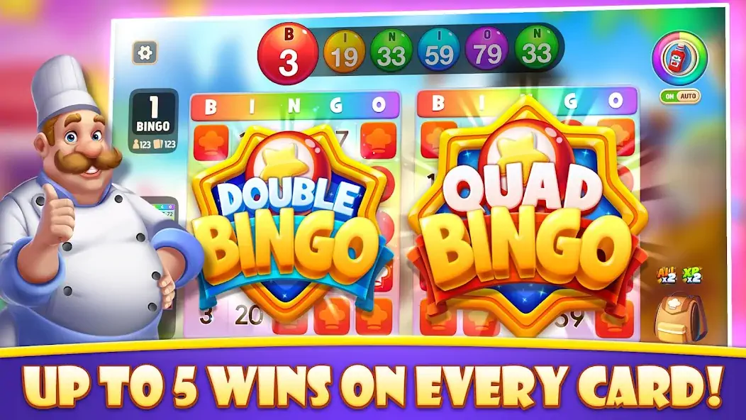 Скачать Bingo Frenzy-Live Bingo Games [MOD Бесконечные монеты] на Андроид