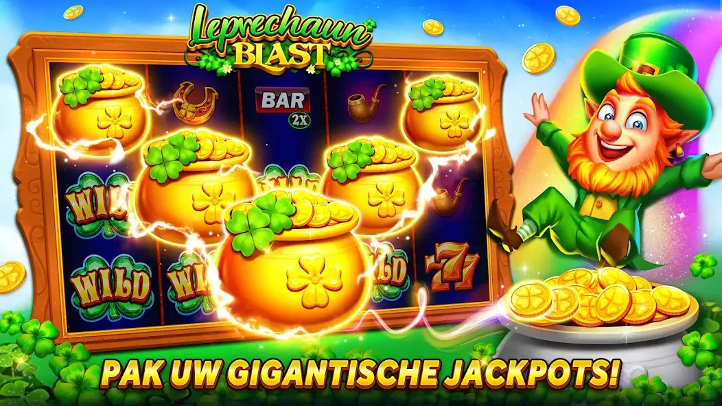 Скачать Jackpot World™ - Slots Casino [MOD Бесконечные монеты] на Андроид