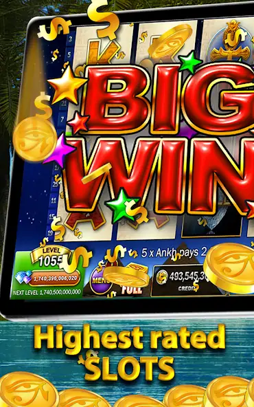 Скачать Slots - Pharaoh's Way Casino [MOD Бесконечные деньги] на Андроид