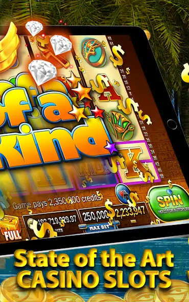 Скачать Slots - Pharaoh's Way Casino [MOD Бесконечные деньги] на Андроид