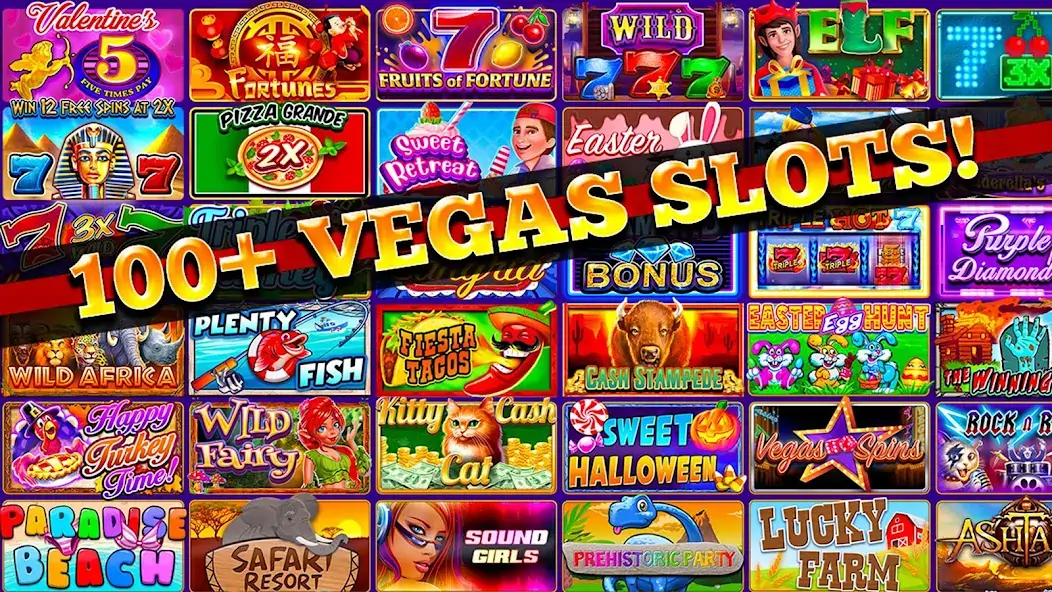 Скачать Vegas Slots Galaxy Слот-Машина [MOD Много денег] на Андроид