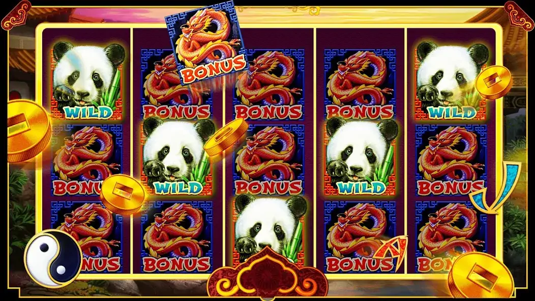 Скачать Panda Slots [MOD Бесконечные монеты] на Андроид