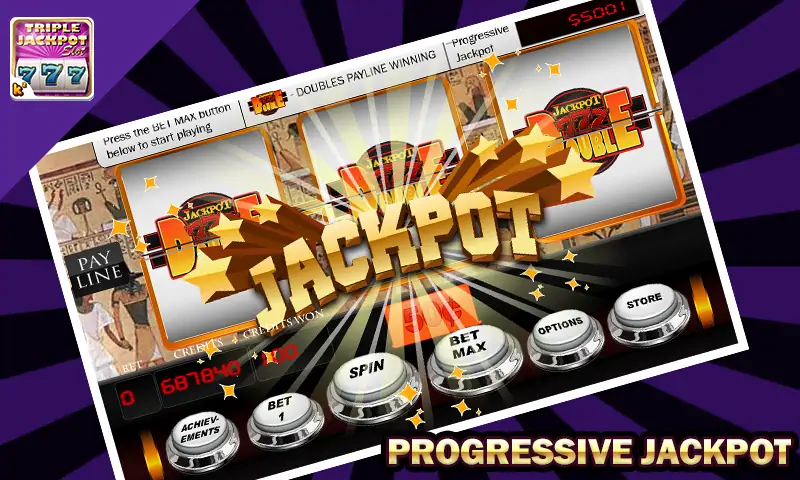 Скачать Triple Jackpot - Slot Machine [MOD Бесконечные монеты] на Андроид