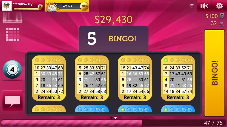 Скачать Bingo 75 & 90 by GameDesire [MOD Много монет] на Андроид