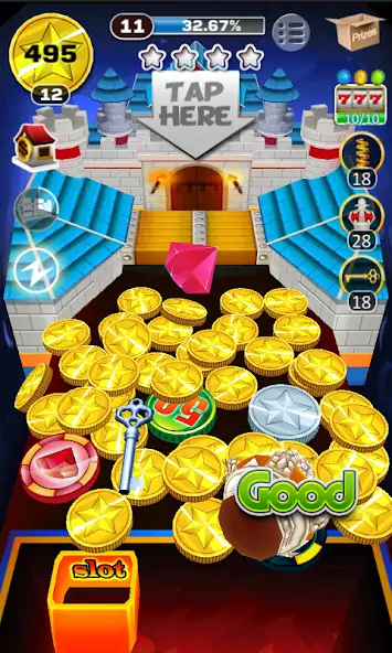Скачать AE Coin Mania : Arcade Fun [MOD Много монет] на Андроид