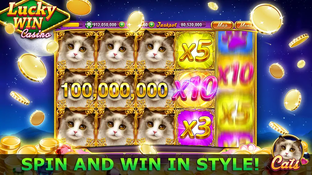 Скачать Lucky Win Casino™ SLOTS GAME [MOD Много денег] на Андроид