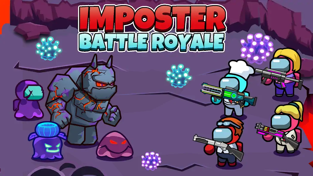 Скачать Imposter Battle Royale [MOD Бесконечные монеты] на Андроид
