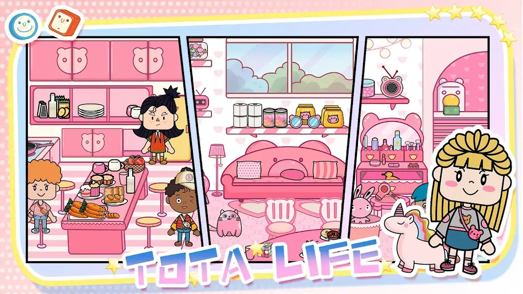 Скачать Tota Life: Parent-kid Suite [MOD Бесконечные деньги] на Андроид