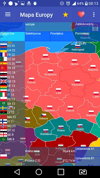Скачать Карта Европы [MOD Много монет] на Андроид