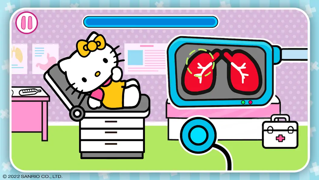 Скачать Hello Kitty: Детская больница [MOD Бесконечные монеты] на Андроид