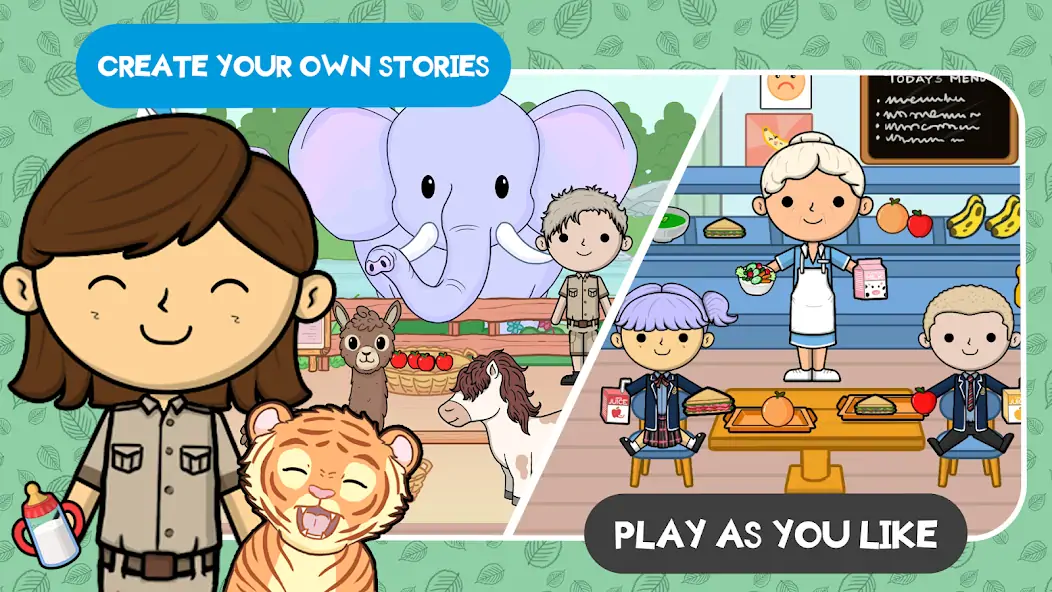 Скачать Lila's World:Create Play Learn [MOD Много денег] на Андроид