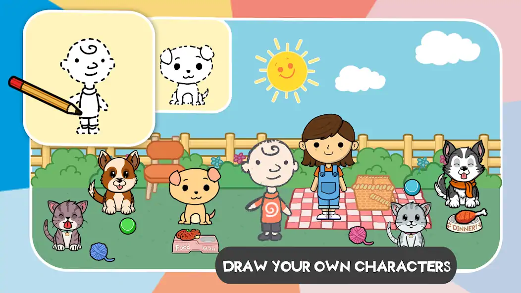 Скачать Lila's World:Create Play Learn [MOD Много денег] на Андроид