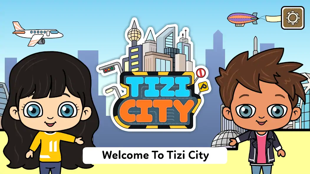 Скачать Мой Город Tizi—Игры в Городе [MOD Бесконечные монеты] на Андроид