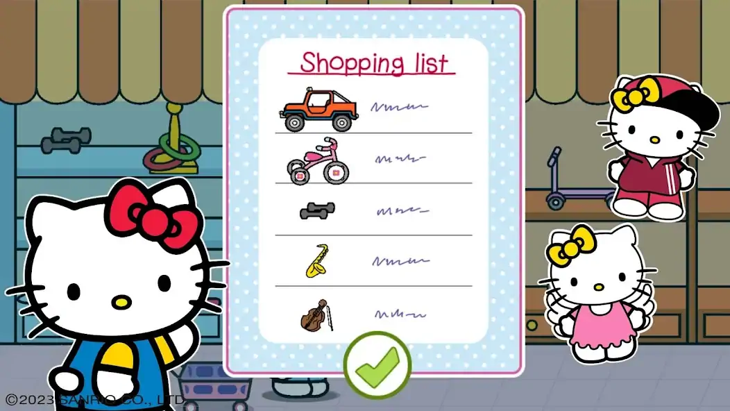 Скачать Hello Kitty: Игра Супермаркет [MOD Бесконечные деньги] на Андроид