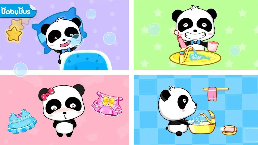 Скачать Baby Panda's Daily Life [MOD Бесконечные монеты] на Андроид
