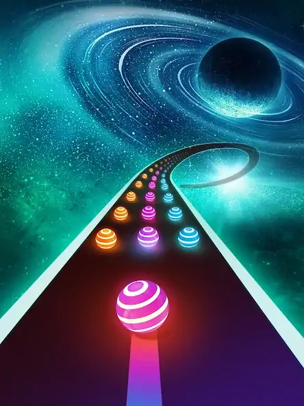 Скачать Dancing Road: Color Ball Run! [MOD Бесконечные монеты] на Андроид