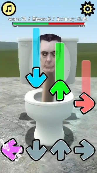 Скачать FNF vs Skibidi Toilet Full Mod [MOD Много монет] на Андроид