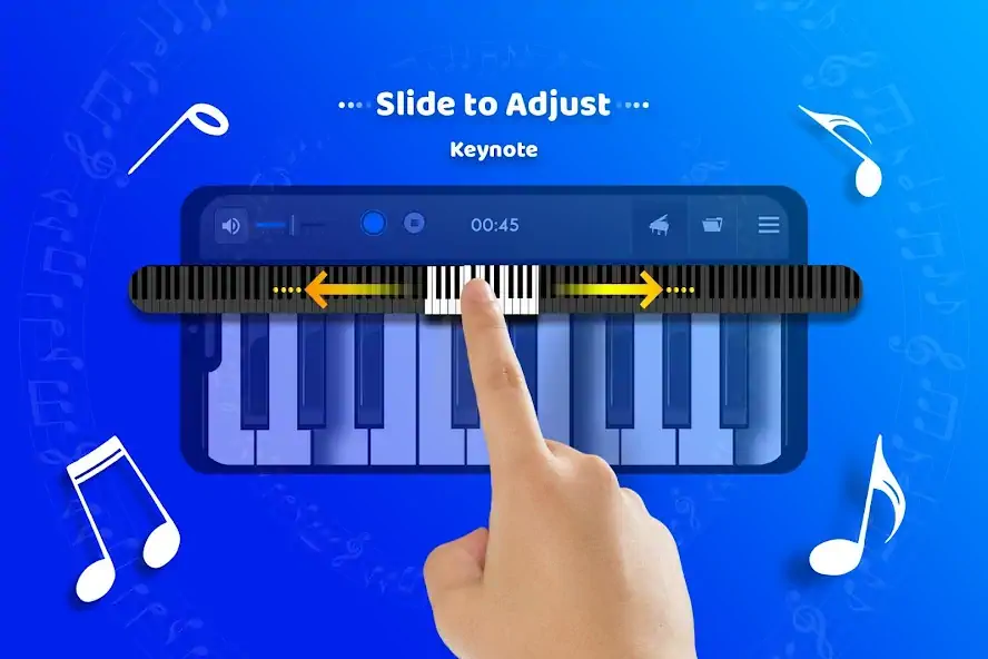 Скачать реальная клавиатура пианино [MOD Много монет] на Андроид