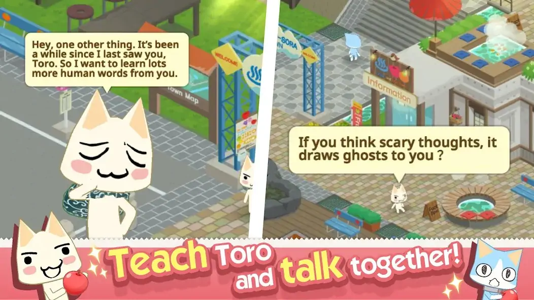 Скачать Toro and Friends: Onsen Town [MOD Много монет] на Андроид