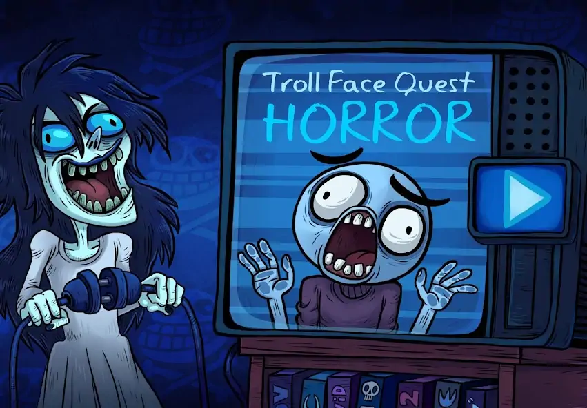 Скачать Troll Face Quest Horror [MOD Бесконечные деньги] на Андроид