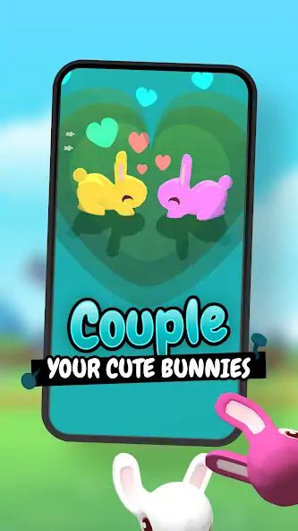 Скачать Bunniiies: The Love Rabbit [MOD Бесконечные монеты] на Андроид