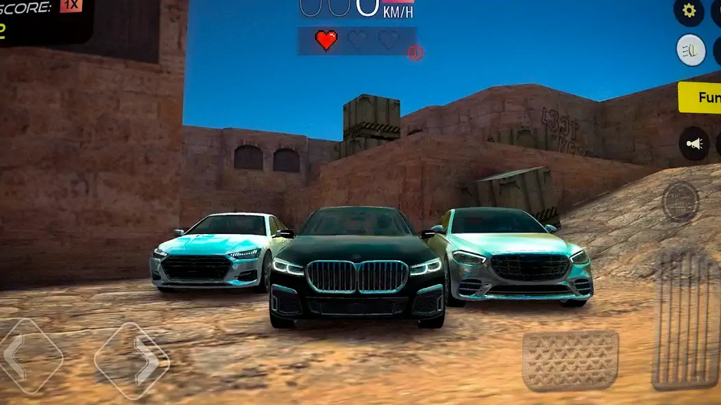 Скачать Racing in Car - Multiplayer [MOD Много монет] на Андроид