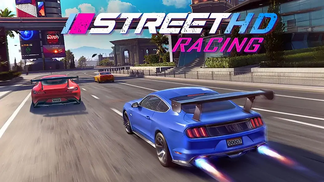 Скачать Street Racing HD [MOD Много денег] на Андроид