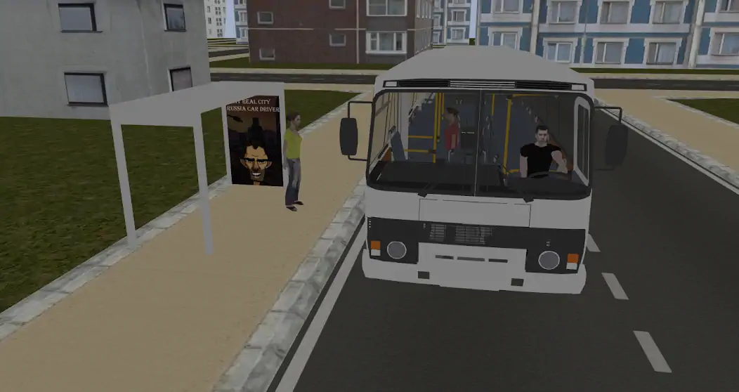 Скачать Симулятор русского автобуса 3D [MOD Бесконечные деньги] на Андроид