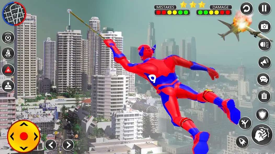 Скачать Человек-паук-герой: игры-пауки [MOD Много денег] на Андроид