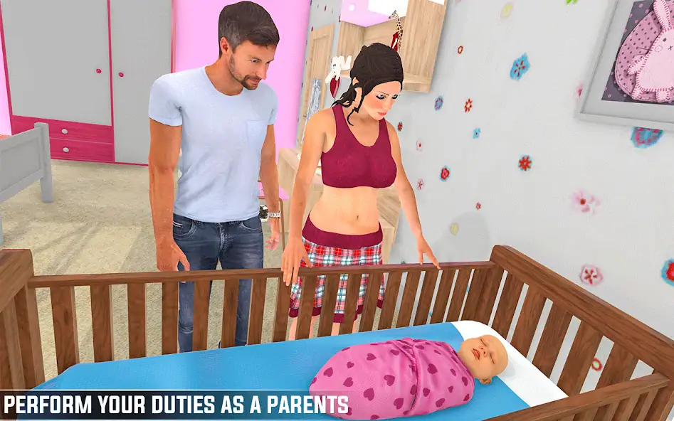 Скачать роды и беременность игра 3D [MOD Много монет] на Андроид
