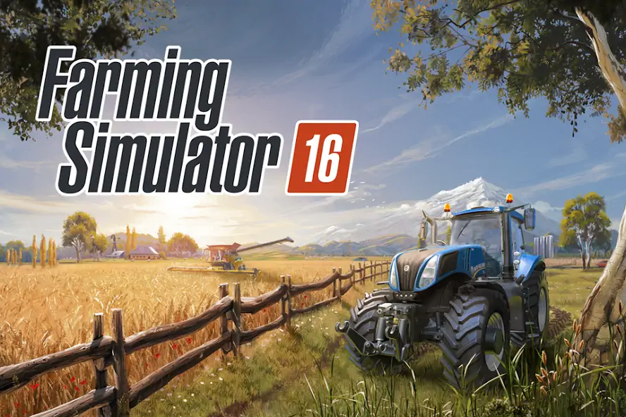 Скачать Farming Simulator 16 [MOD Бесконечные монеты] на Андроид