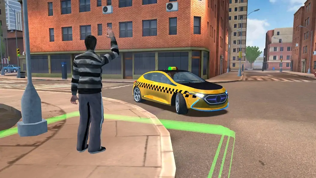 Скачать Taxi Sim 2020 [MOD Много монет] на Андроид