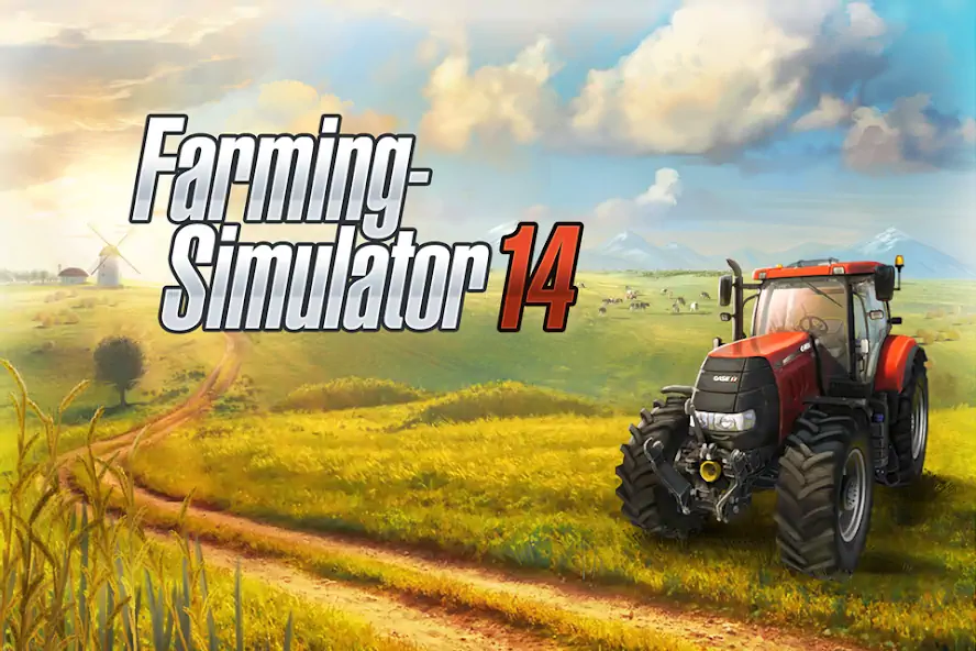 Скачать Farming Simulator 14 [MOD Бесконечные монеты] на Андроид